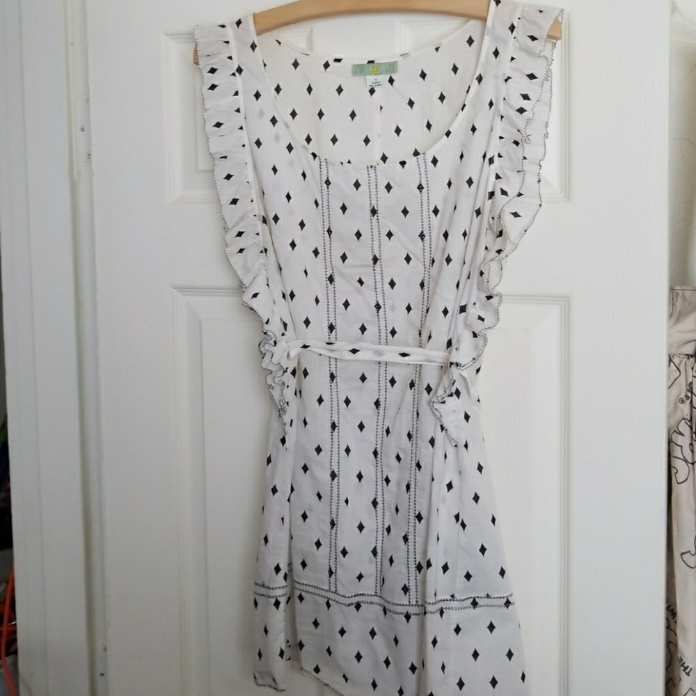 Lil for Anthropologie Long Cotton Blouse (dress for some...)